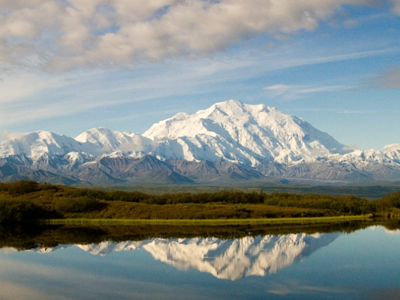 Denali Wonder Lake Reflection
